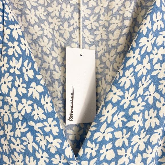 Reformation Jayne Floral Sleeveless Top NWT - Picture 5 of 10